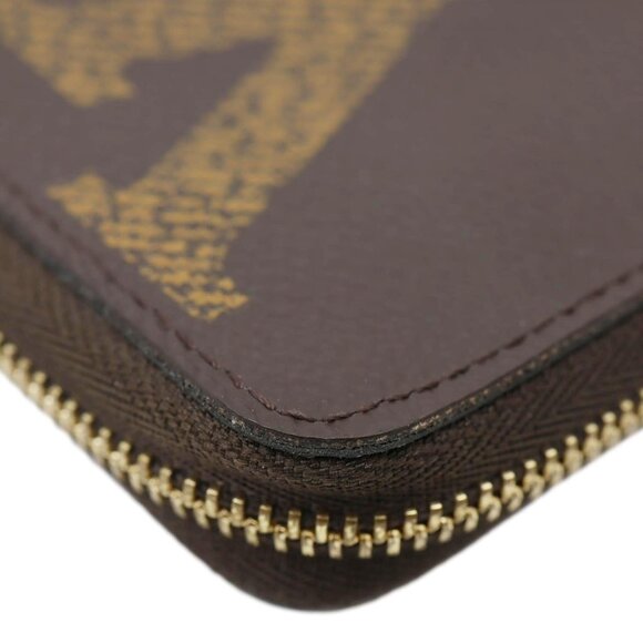 Louis Vuitton Monogram Giant Canvas Zippy Coin Purse Brown - Picture 9 of 13
